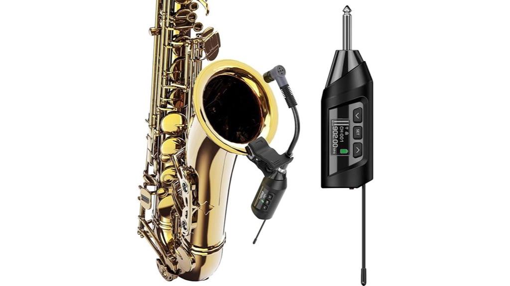 wireless clip on microphone system