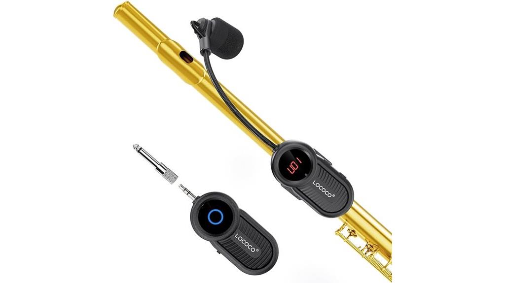 wireless flute mic system
