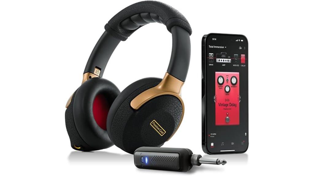 wireless guitar headphone amplifier