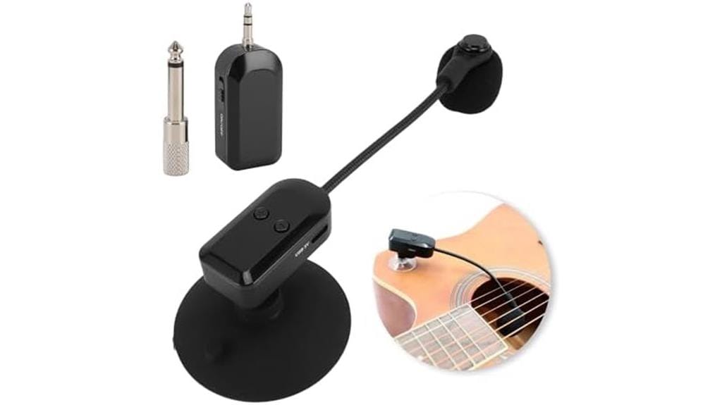 wireless guitar microphone system