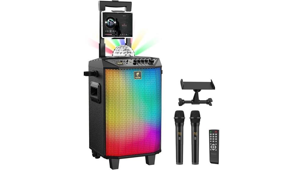 wireless karaoke machine bundle