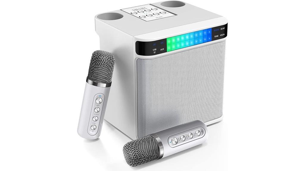 wireless karaoke with microphones