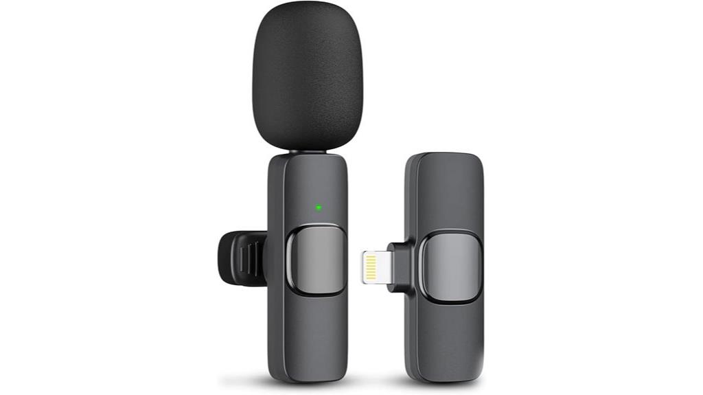 wireless lavalier mic for iphone
