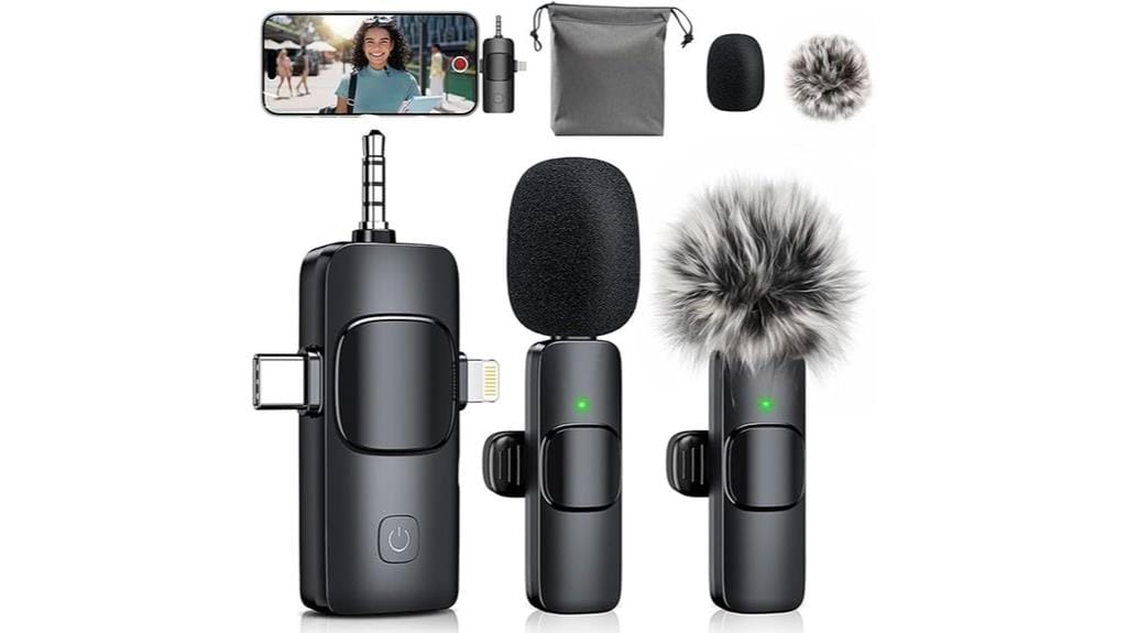 wireless lavalier microphone kit