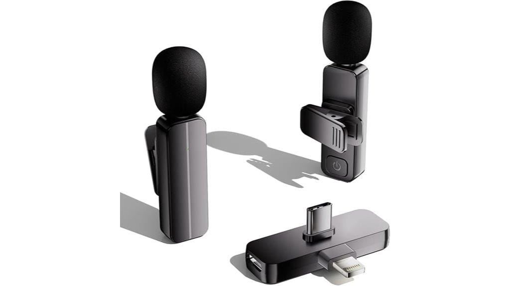 wireless lavalier microphone set