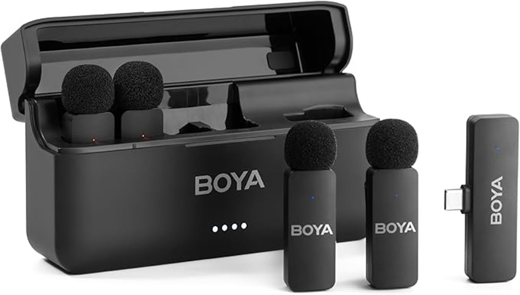 wireless lavalier microphone system
