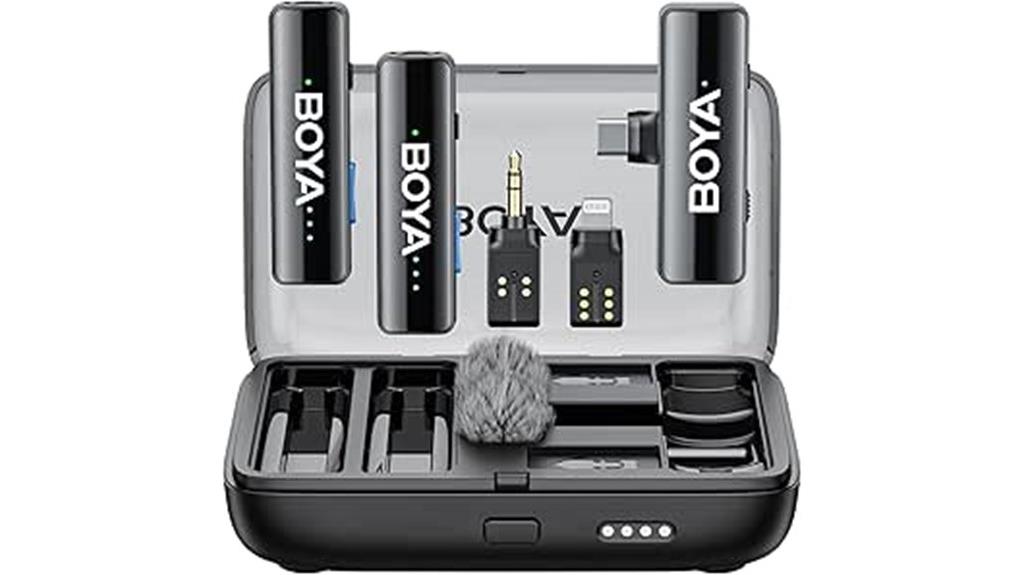 wireless lavalier microphone system