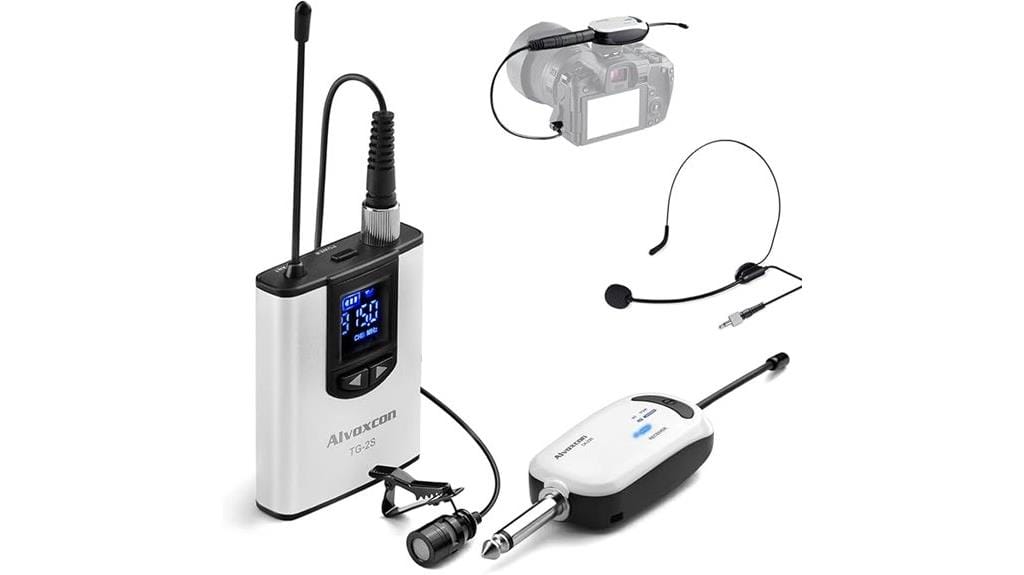 wireless lavalier microphone system
