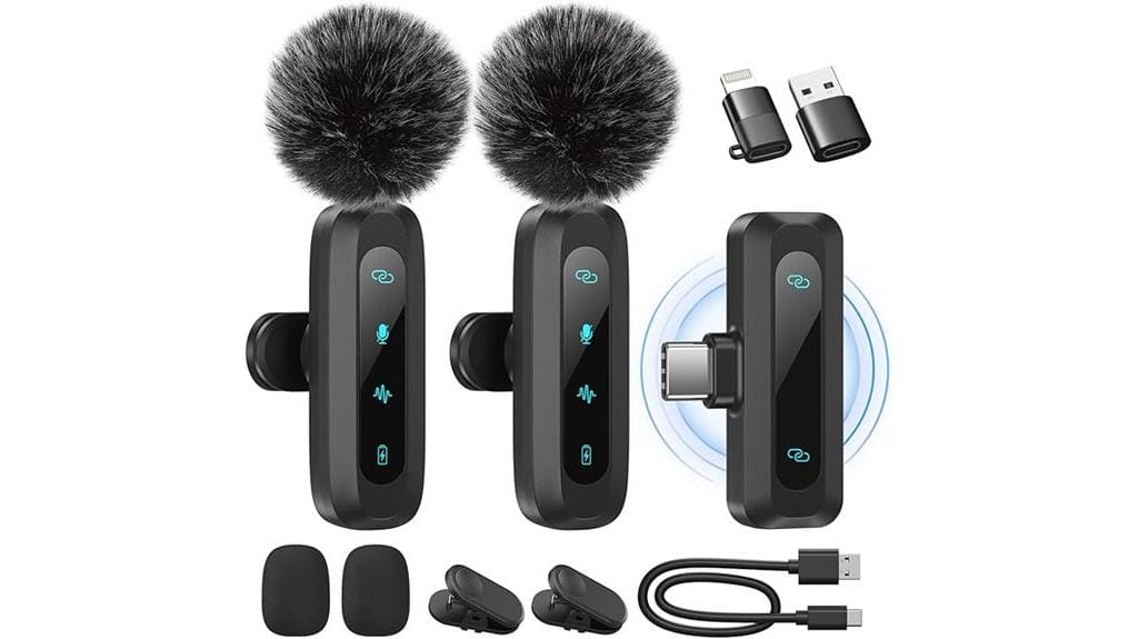 wireless lavalier microphone system