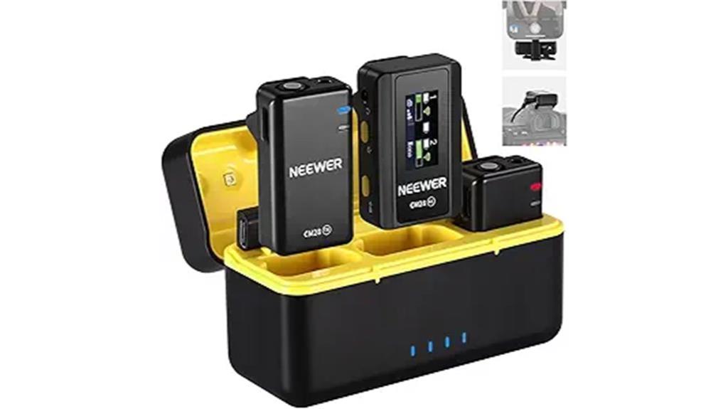 wireless lavalier microphone system