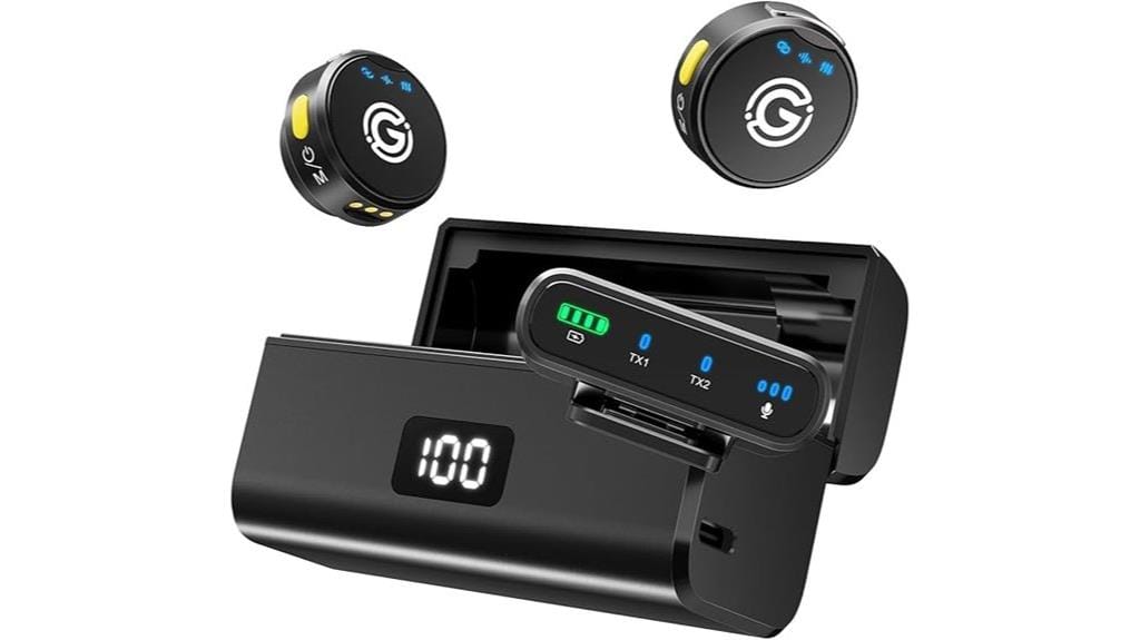 wireless lavalier microphone system