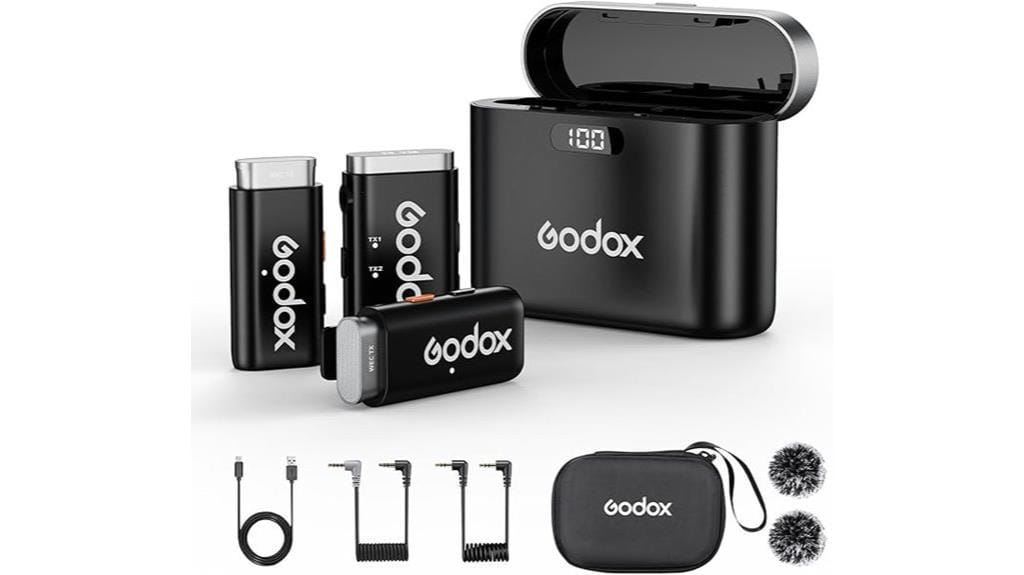 wireless lavalier microphone system