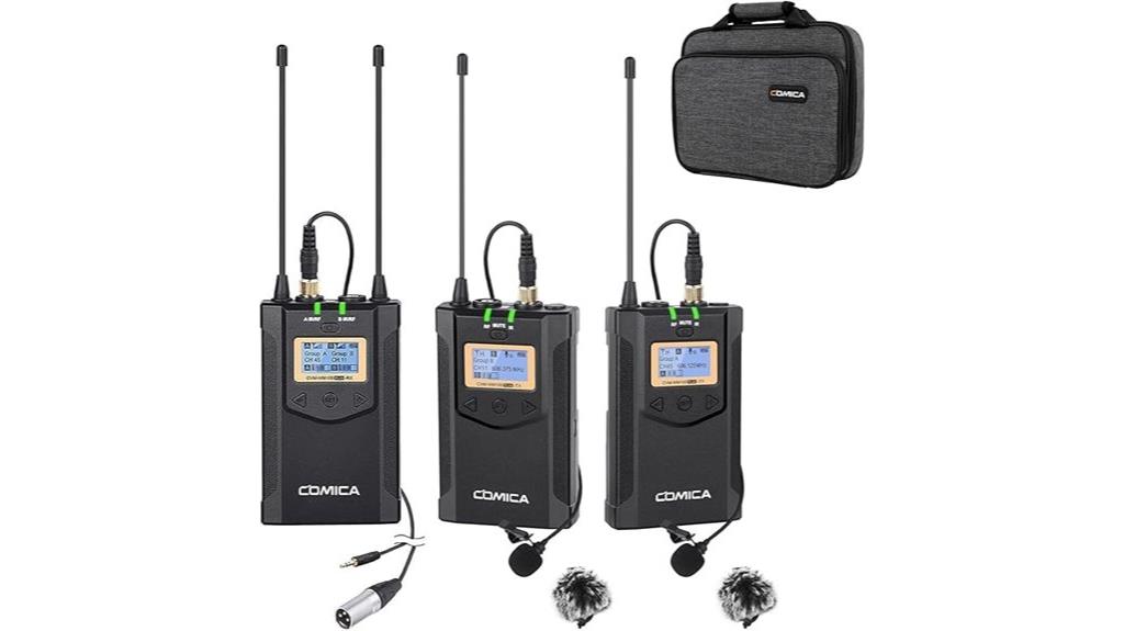 wireless microphone for cameras