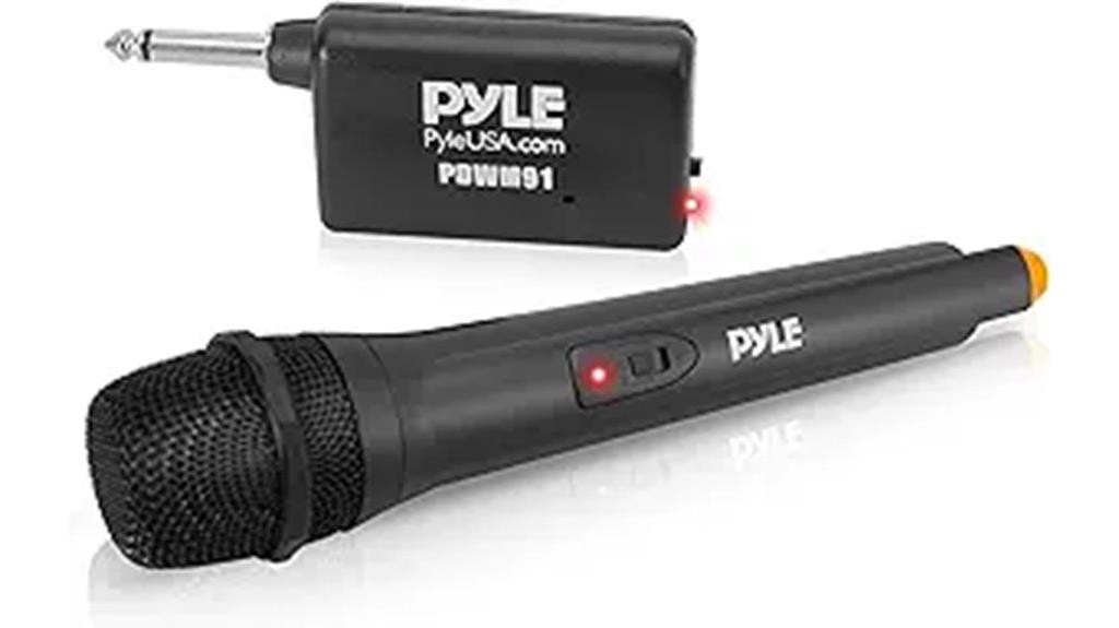 wireless microphone system for events