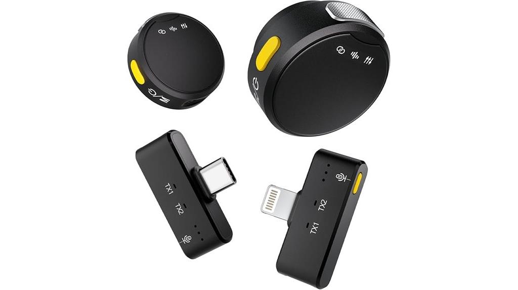 wireless microphone with noise cancellation