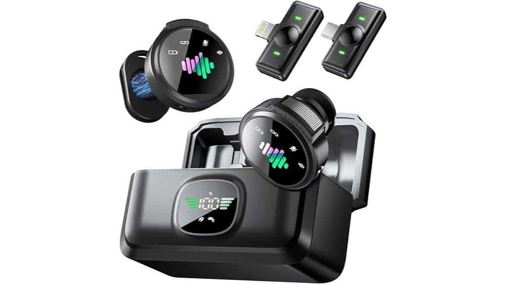 wireless microphone with noise reduction
