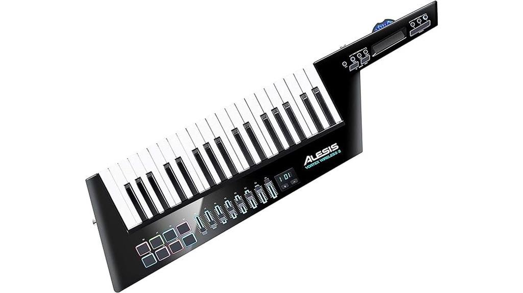 wireless midi keytar controller