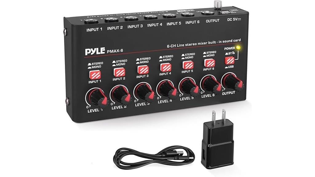 wireless mini line mixer