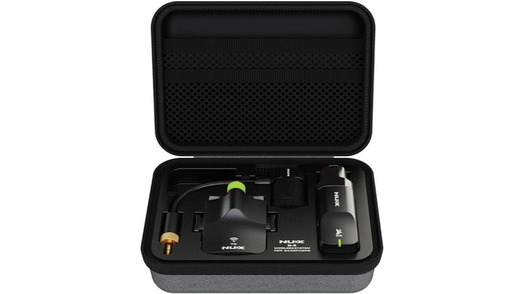 wireless saxophone charging case
