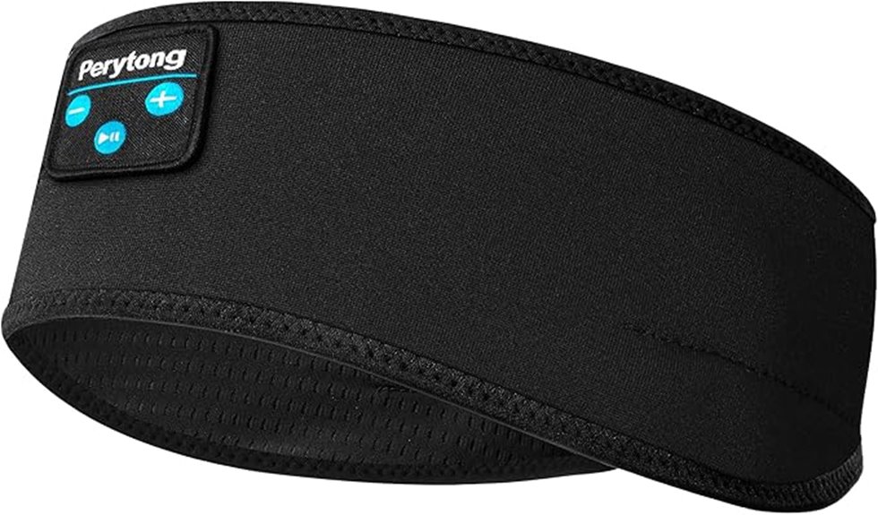 wireless sports headband headphones
