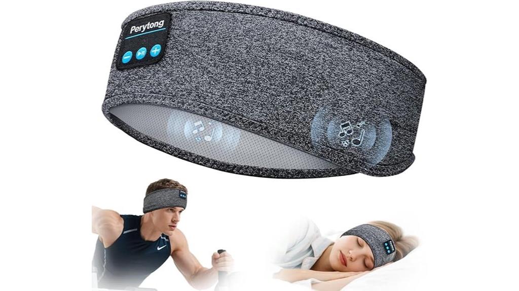 wireless sports headband headphones