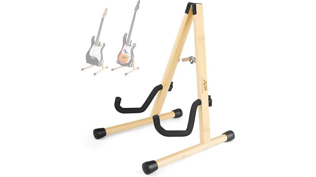wooden a frame stand