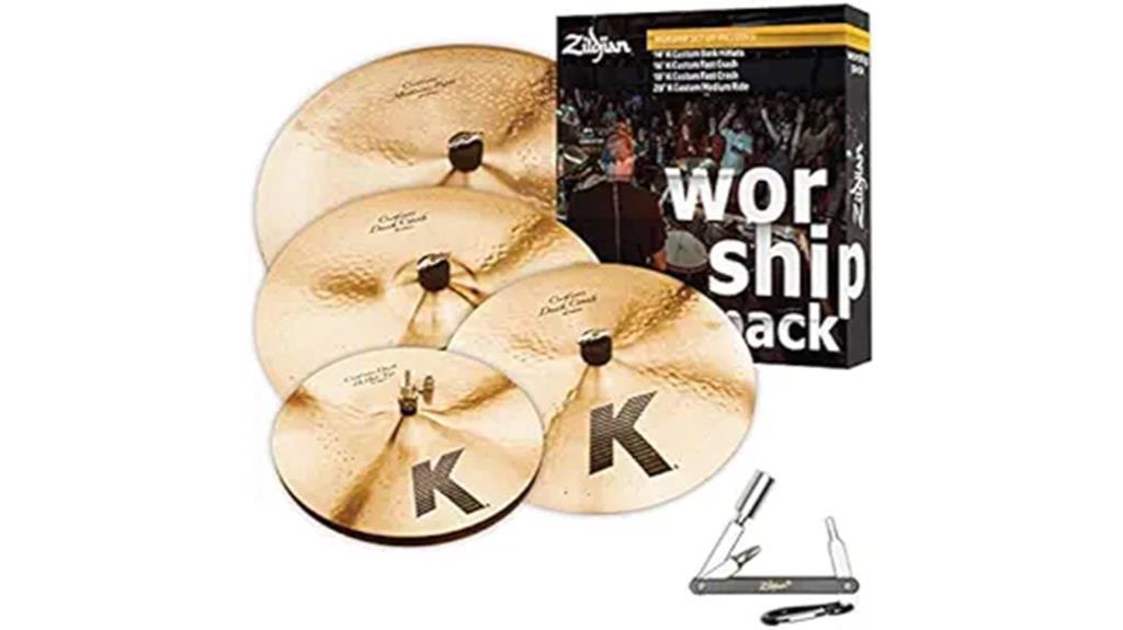 worship pack cymbal set