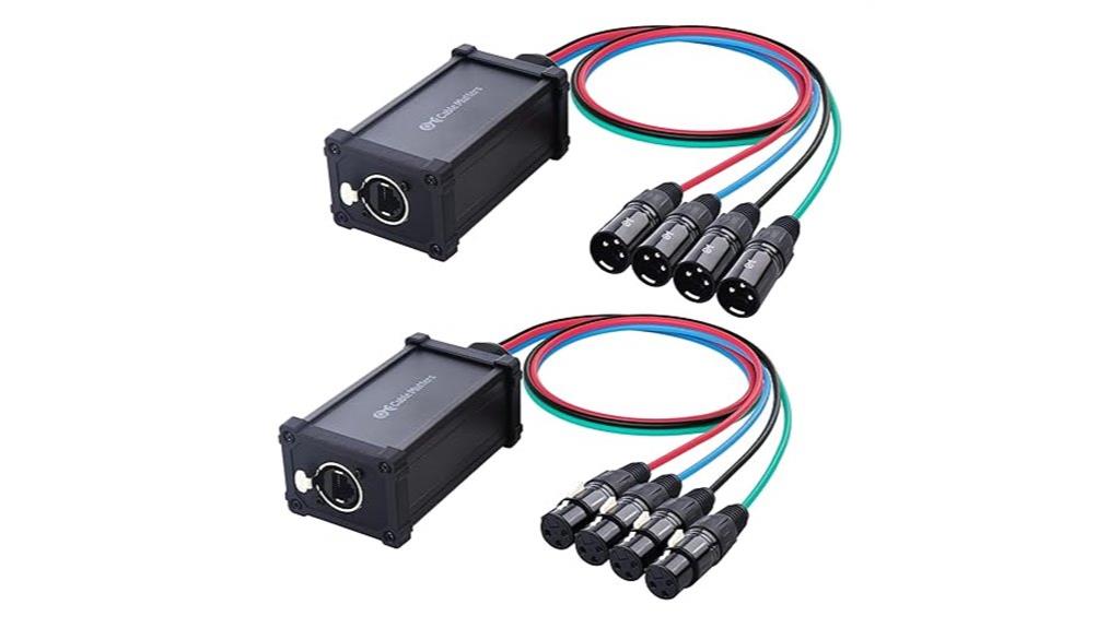 xlr audio over ethernet
