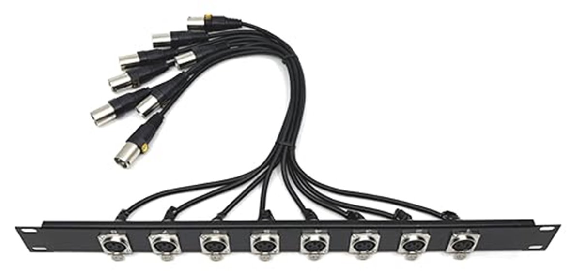 xlr panel mount cable