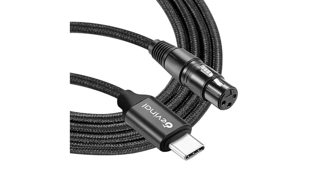 xlr to usb c cable
