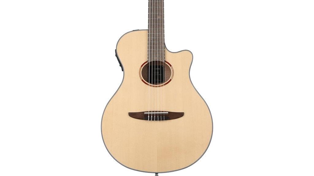 yamaha acoustic electric classical guitar