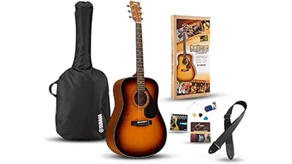 yamaha acoustic guitar bundle