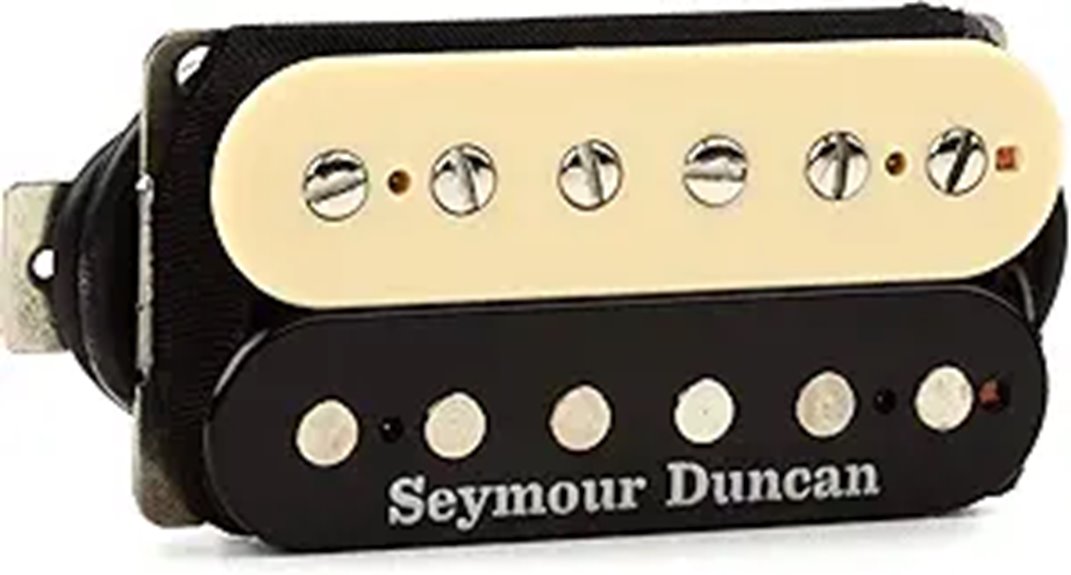 zebra humbucker neck pickup