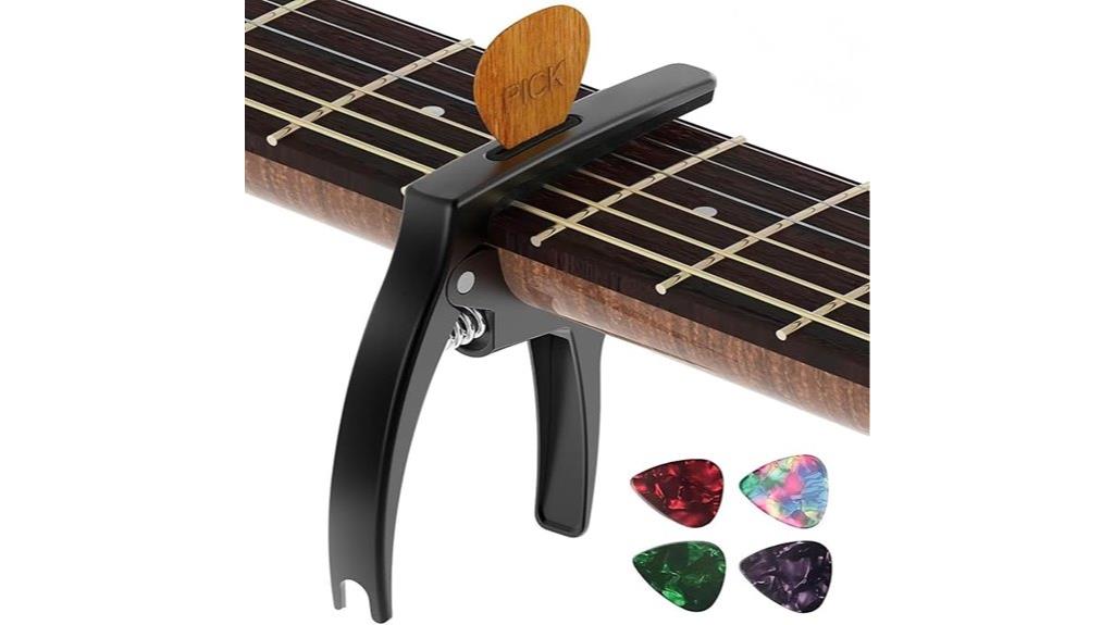 zinc guitar capo set
