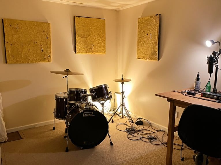 affordable home studio drums