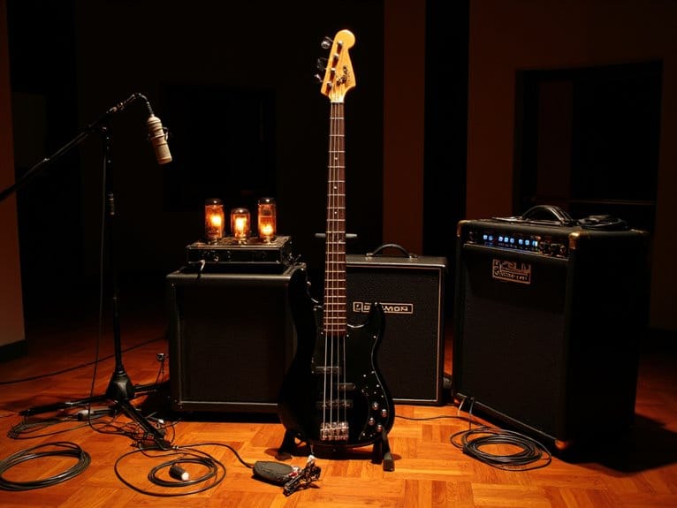 bass recording techniques comparison