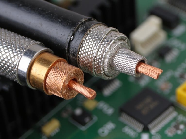 cable shielding and interference