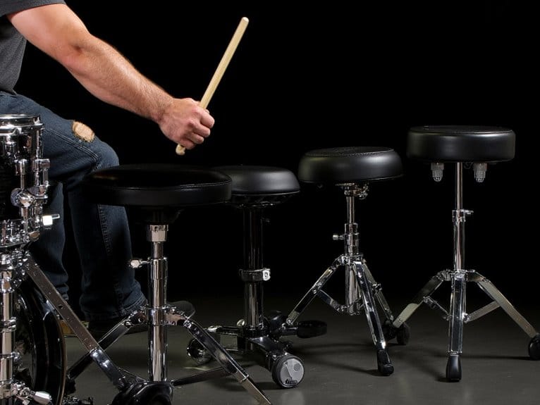 comfortable support for drummers