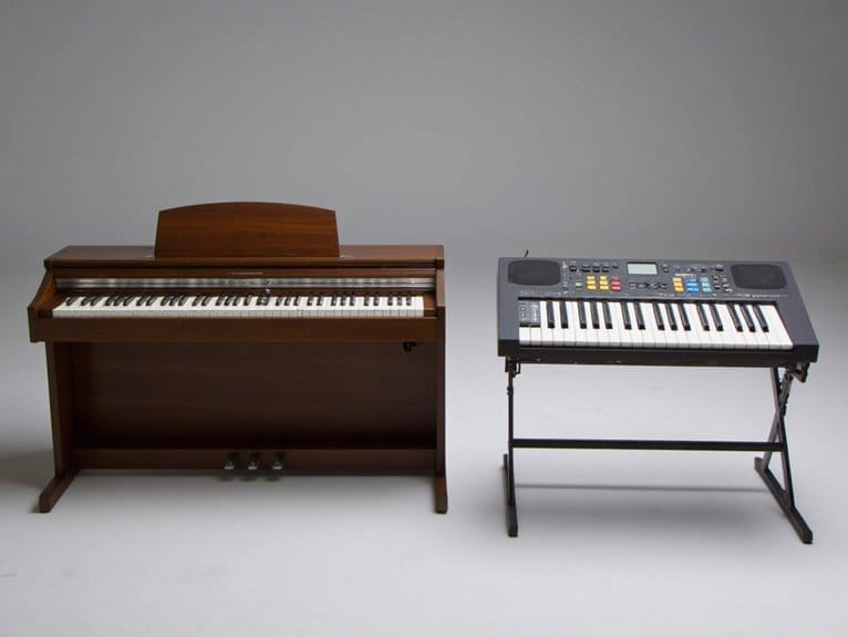 comparing musical instruments differences