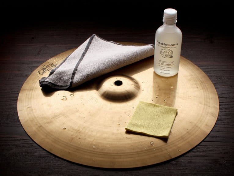 cymbal maintenance and cleaning