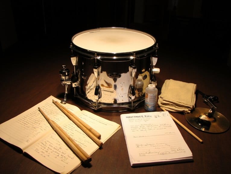 drum kit care guidelines