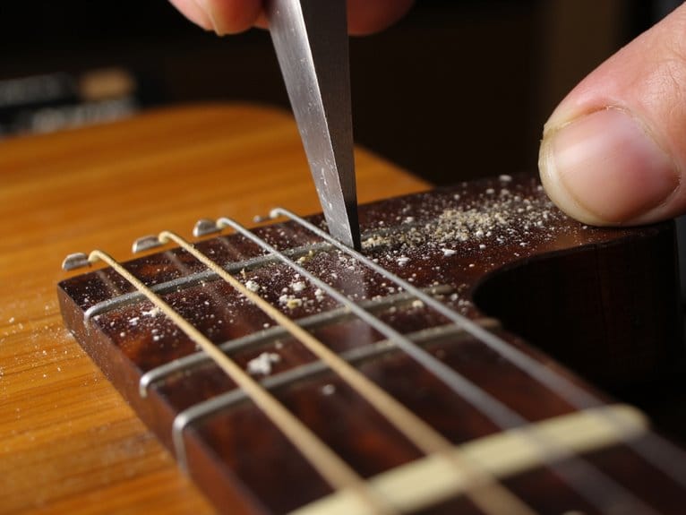 fret leveling techniques explained