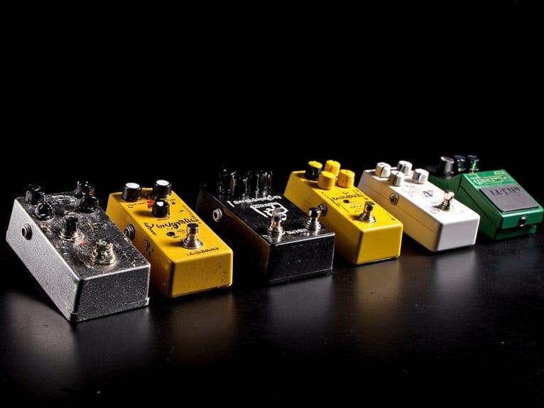 guitar effects development timeline