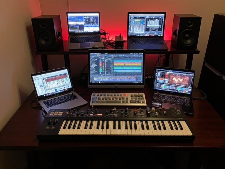midi controller daw setup