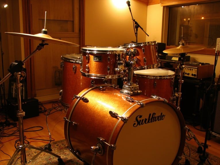 natural drum recording technique