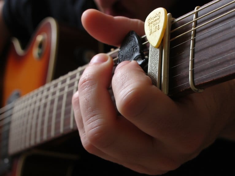 pick techniques and tonal effects