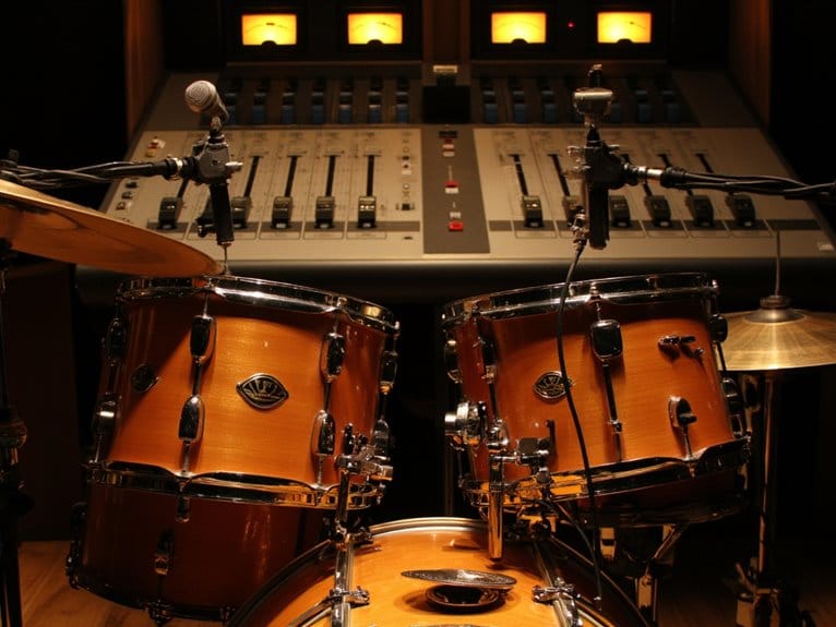 professional drum mixing technique