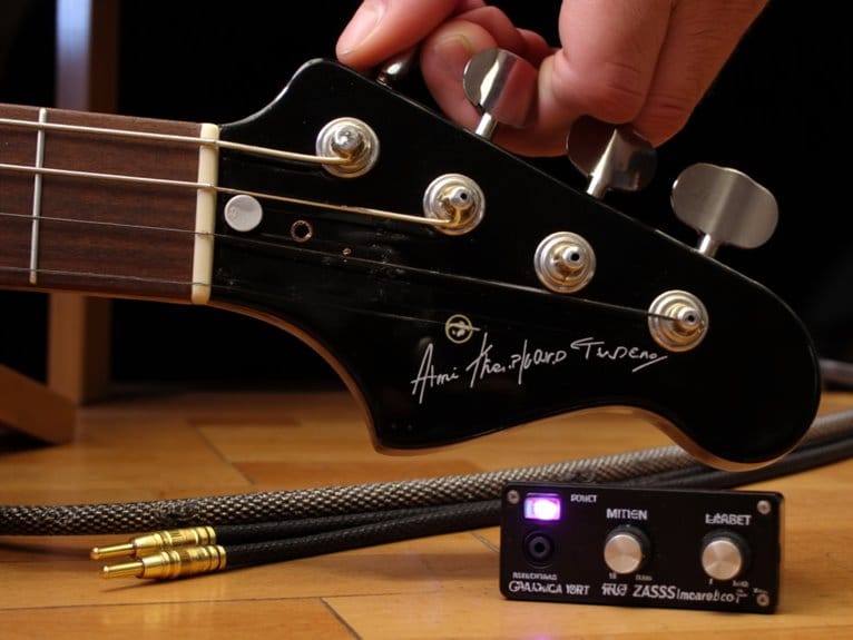 reduce bass guitar noise