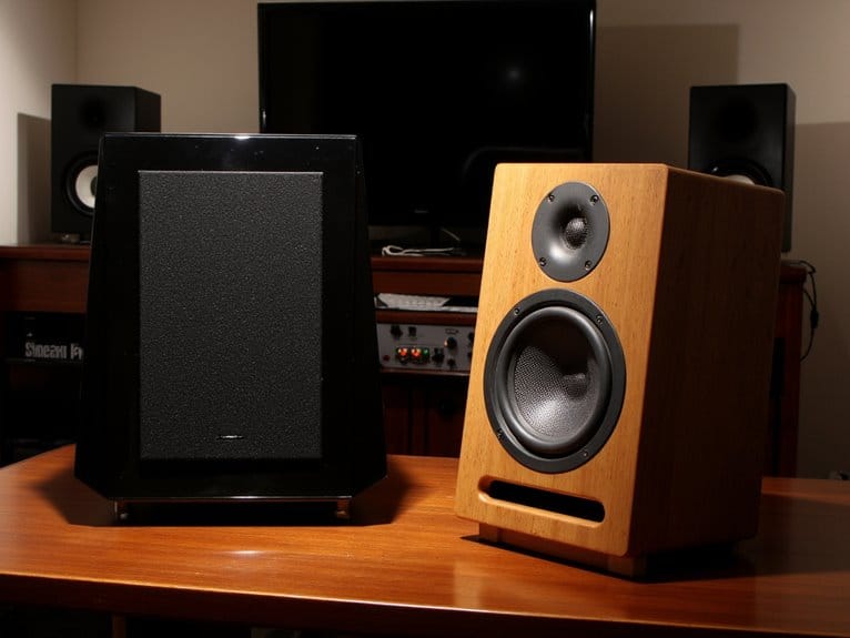 reference versus mixing monitors