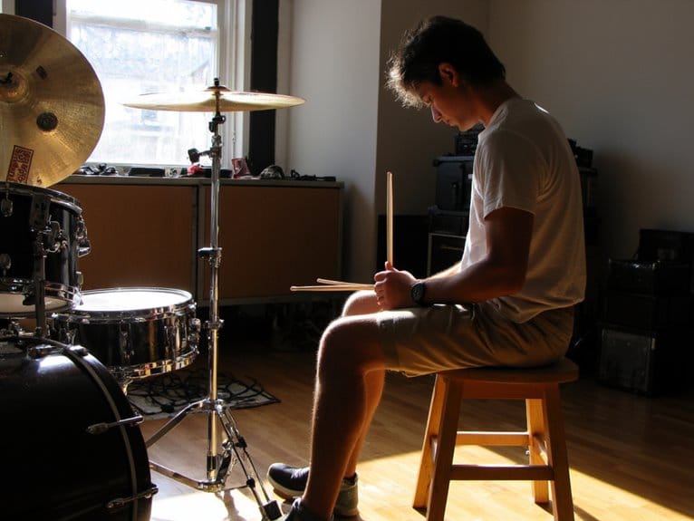 rest enhances drum practice
